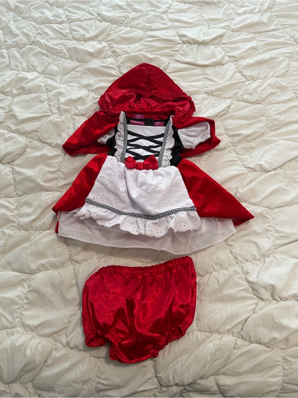 Baby girl what a character Little Red Riding Hood Costume 12 months